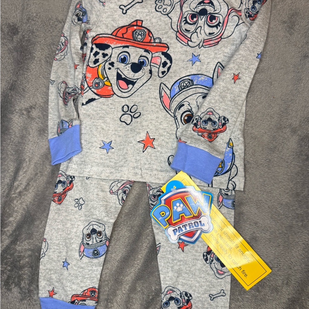 Paw Patrol Blue and White Toddler Shirt